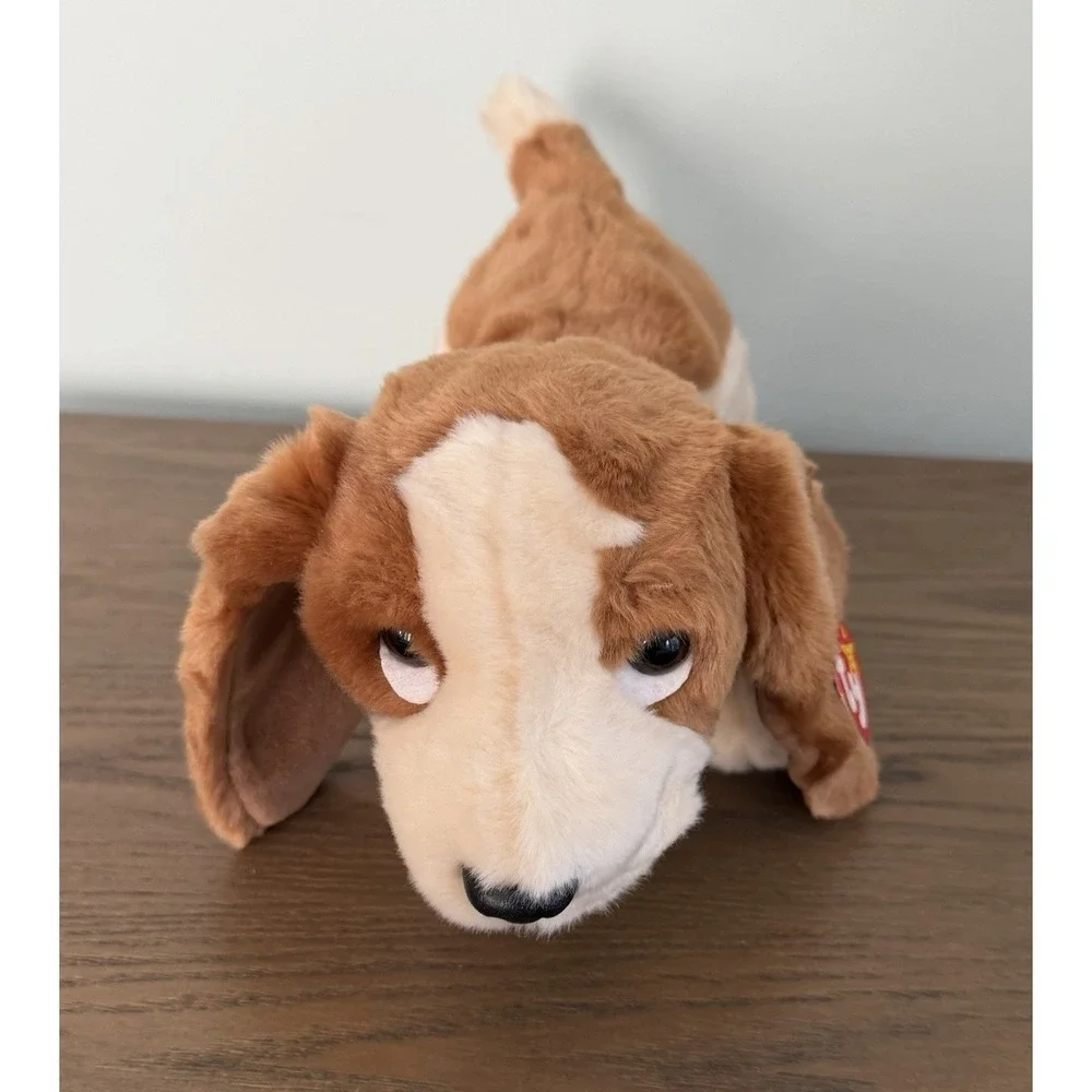 Vintage TY Beanie Buddy Tracker Dog Plush‎ 13